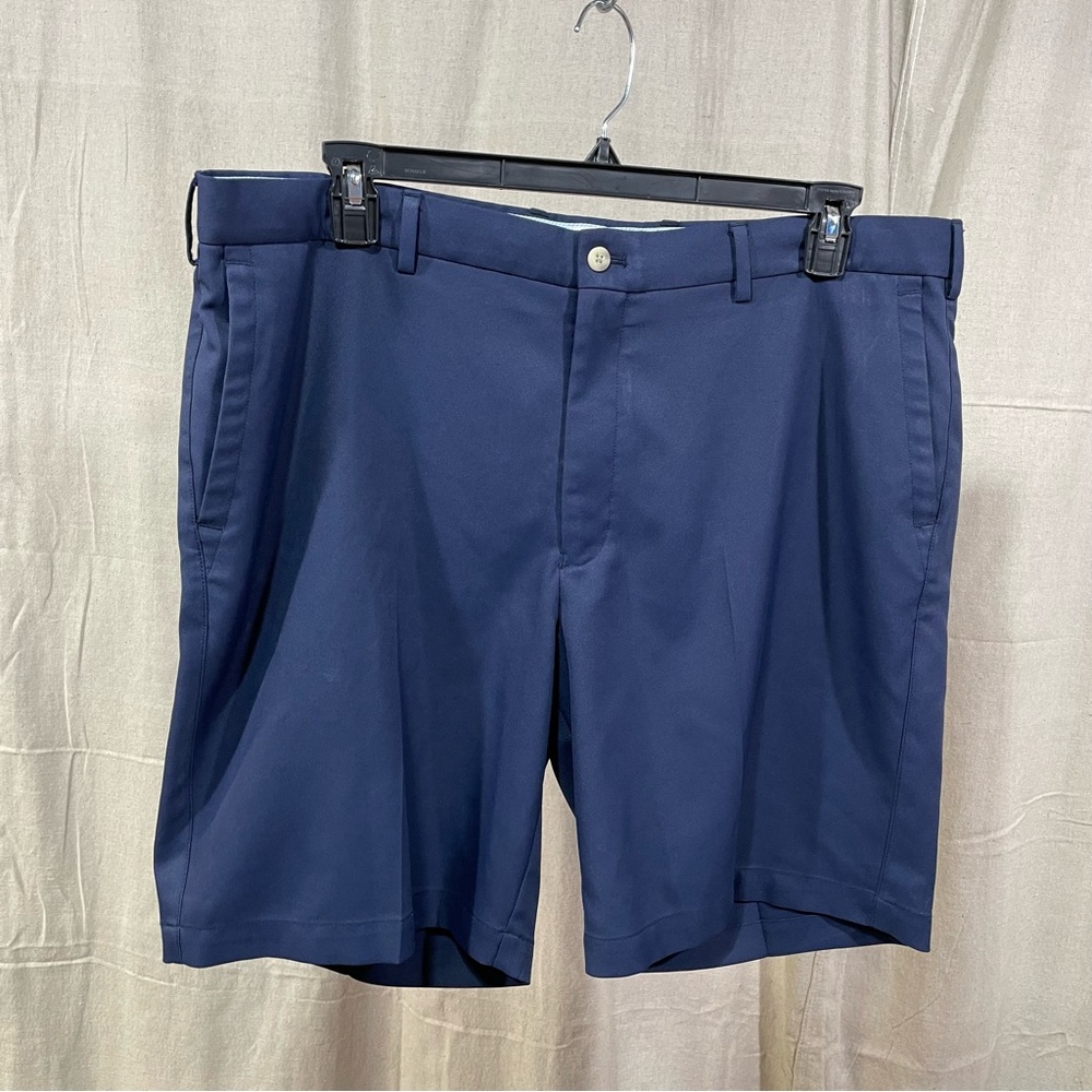 Peter Millar Navy Blue Dress Shorts